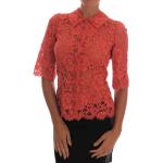 Blommiga Röda Blommiga blusar från Dolce & Gabbana på rea i Spets för Damer 