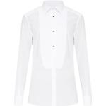 Eleganta Vita Kostymskjortor från Dolce & Gabbana i Bomull för Herrar 