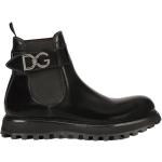 Höst Svarta Ankle-boots från Dolce & Gabbana på rea i Kalvskinn för Herrar 