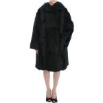 Svarta Fuskpälsjackor från Dolce & Gabbana på rea i Lammskinn för Damer 