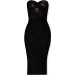 Vadlånga Svarta Draperade klänningar från Dolce & Gabbana på rea i Tyll för Damer 