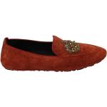 Röda Loafers med glitter från Dolce & Gabbana på rea för Herrar 