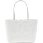 Vita Tote bags från Dolce & Gabbana på rea i Läder för Damer 