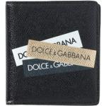 Vintage Hållbara Svarta Skinnplånböcker från Dolce & Gabbana på rea i Läder för Damer 