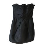 Vintage Hållbara Svarta Korsettklänningar för Damer 