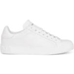 Vita Skinnsneakers från Dolce & Gabbana på rea i Läder för Pojkar 