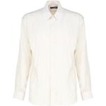 Formella Vita Kostymskjortor från Dolce & Gabbana på rea med stretch i Siden för Herrar 