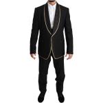 Svarta Tredelade kostymer från Dolce & Gabbana på rea för Herrar 