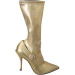 Gula Ankle-boots från Dolce & Gabbana på rea i Jerseytyg för Damer 