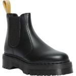 Veganska Svarta Chelsea-boots från Dr. Martens 2976 på rea i storlek 45 i Syntet för Herrar 