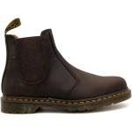 Mörkbruna Chelsea-boots från Dr. Martens Chelsea i Läder för Flickor 