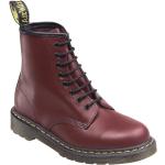 Röda Ankle-boots från Dr. Martens på rea med Snörning i Läder för Damer 