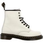 Vita Ankle-boots från Dr. Martens 1460 på rea med Snörning i Läder för Damer 