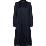 Knälånga Marinblåa Knälånga klänningar från Esprit Collection i Storlek XS för Damer 