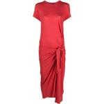 Casual Ankellånga Röda Kortärmade Poloklänningar från Ralph Lauren Lauren på rea i Storlek L för Damer 