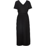 Knälånga Svarta Knälånga klänningar från Armani Exchange i Storlek XXS för Damer 