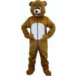 Dress Up America brun björn maskot för barn och vu