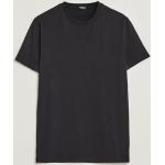 Svarta T-shirts med tryck från DSQUARED2 i Storlek XS med Rund ringning för Herrar 