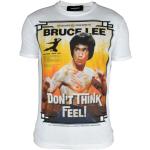 Dsquared2 Bruce Lee Vit T-shirt White, Herr