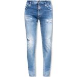 Ljusblåa Slim fit jeans från DSQUARED2 för Herrar 
