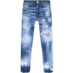 Blåa Slim fit jeans från DSQUARED2 på rea för Herrar 