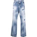 Blåa Flare jeans Urblekta från DSQUARED2 på rea för Herrar 