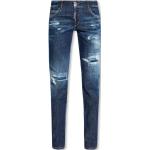 Mörkblåa Slitna jeans från DSQUARED2 på rea för Damer 