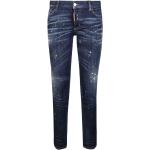 Marinblåa Slim fit jeans från DSQUARED2 på rea i Denim för Damer 