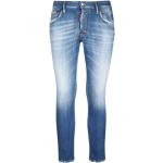 Streetwear Blåa Skinny jeans från DSQUARED2 på rea för Herrar 