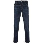 Blåa Slim fit jeans från DSQUARED2 i Denim för Herrar 
