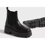 Svarta Ankle-boots från Duffy i storlek 41 med Chunky för Damer 