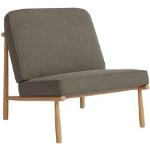 Dux - Domus Chair Wood - Tosca 24 - Träfärgad - Fåtöljer - Läder/metall/trä/textilmaterial/skum