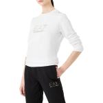 Vita Tränings hoodies från Armani Emporio Armani på rea i Storlek S i Polyester för Damer 