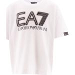 EA7 T-shirt - Vit m. Svart