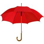 Röda Begravnings Paraplyer för Herrar 
