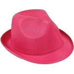 Sommar Fuchsia Fedora hattar i 10 för Herrar 