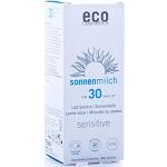 eco kosmetika solmjölk LSF 75 ml känslig, vit