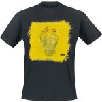 Ed Sheeran T-shirt - Frayed Subtract Album Cover - M XL - för Herr - svart