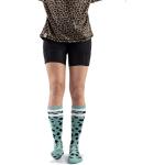 Eivy Cheerleader Wool Socks Skidkläder Turq Cheetah Turq cheetah
