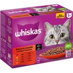 Ekonomipack: Whiskas 1+ portionspåse 24 x 85 g - Klassiskt urval i sås