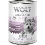 Våtfoder till hundar från Wolf of Wilderness på rea 