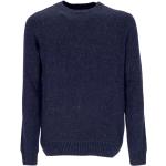 Streetwear Vinter Marinblåa Sweatshirts från Element med Rund ringning för Herrar 