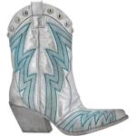 Gråa Cowboy-boots från Elena Iachi i storlek 40 i Läder för Damer 