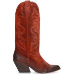Röda Cowboy-boots från Elena Iachi på rea i Läder för Damer 