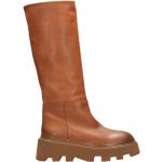 Bruna Ankle-boots från Elena Iachi Lättvikt med Klackhöjd 5cm till 7cm i Läder för Damer 