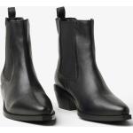 Svarta Cowboy-boots från Ellos på rea i storlek 40 med spetsig tå med Klackhöjd 3cm till 5cm i Läder för Damer 