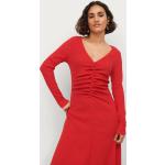 Röda V-ringade klänningar från Ellos på rea i Storlek 3 XL med V-ringning för Damer 