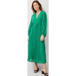 Maxilånga Gröna V-ringade klänningar från Ellos i Storlek 3 XL med V-ringning i Chiffong för Damer 