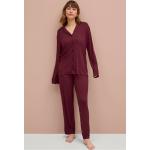 Vinröda Pyjamasbyxor från Ellos i Storlek XL för Damer 