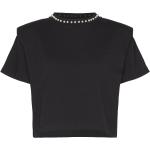 Svarta Kortärmade Kortärmade T-shirts från Karl Lagerfeld i Storlek L 